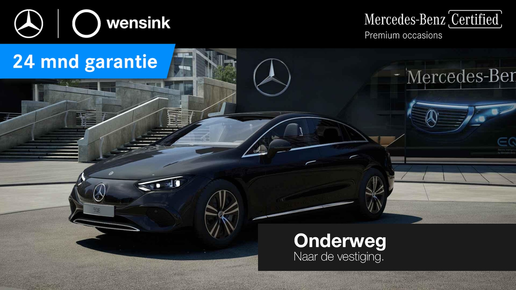 Mercedes-Benz EQE - 300 Luxury Line 89 kWh | Digital Light | Memory | Burmester | 360 graden camera | Sfeerver - AutoWereld.nl