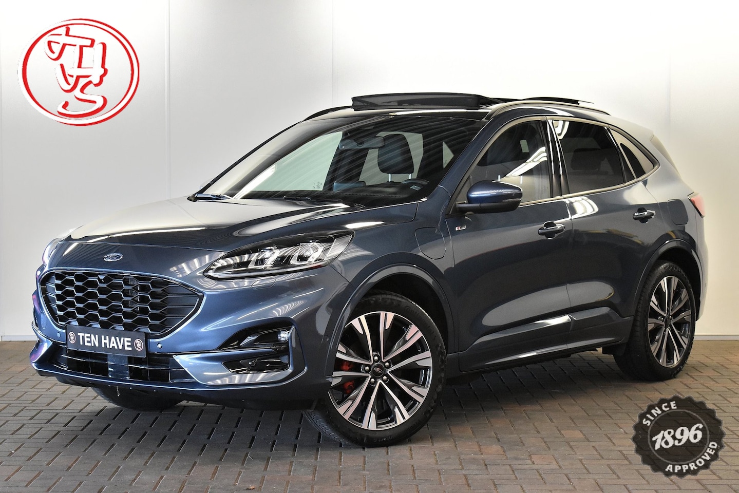 Ford Kuga - 2.5 PHEV ST-Line X PANO|20 INCH|ELEK. TREKHAAK|CARPLAY|HUD|WINTERPACK|ELEK. STOEL - AutoWereld.nl