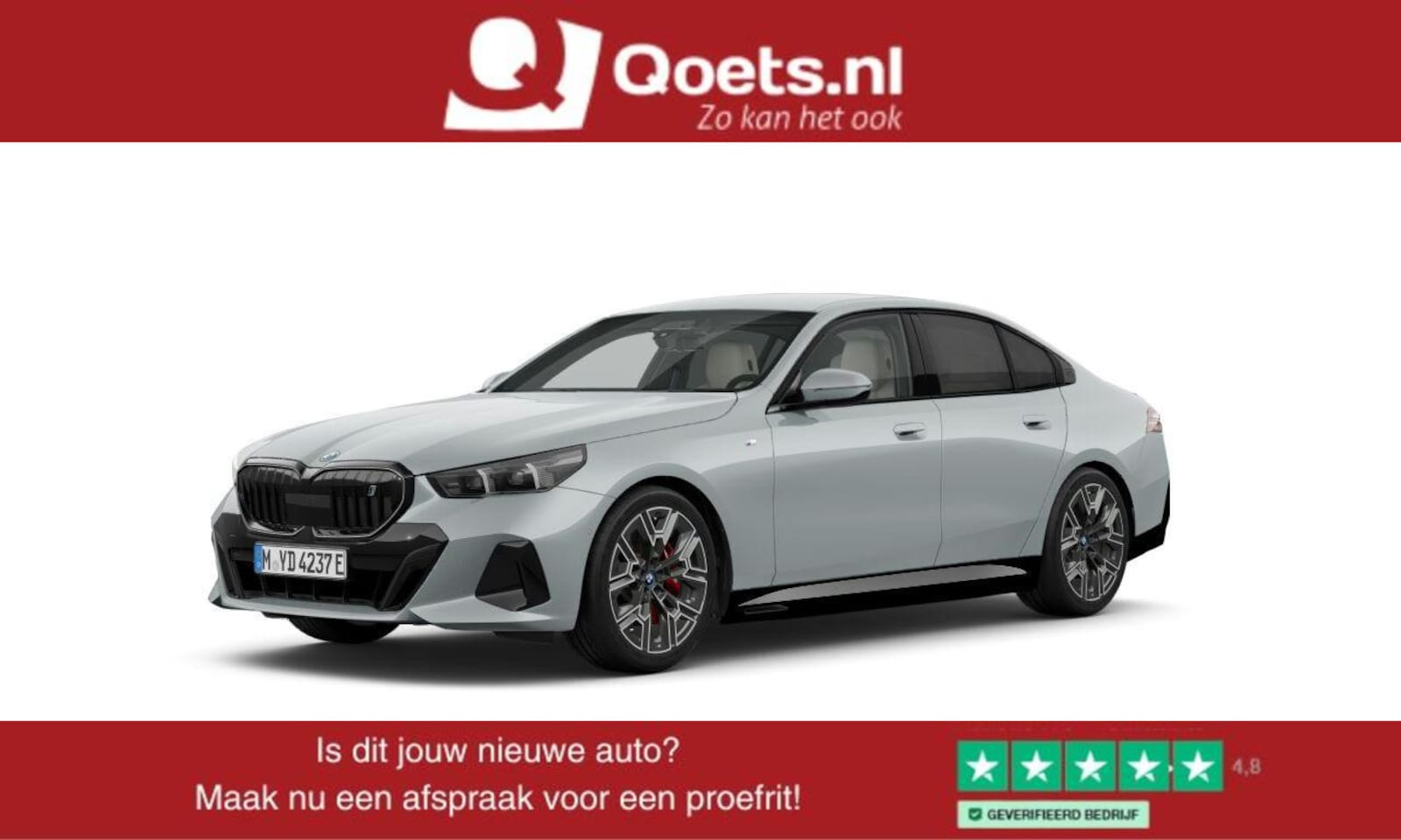 BMW i5 - eDrive40 84 kWh M Sport Pro - Trekhaak - Driving Assistant Plus - Comfort Access - getinte - AutoWereld.nl
