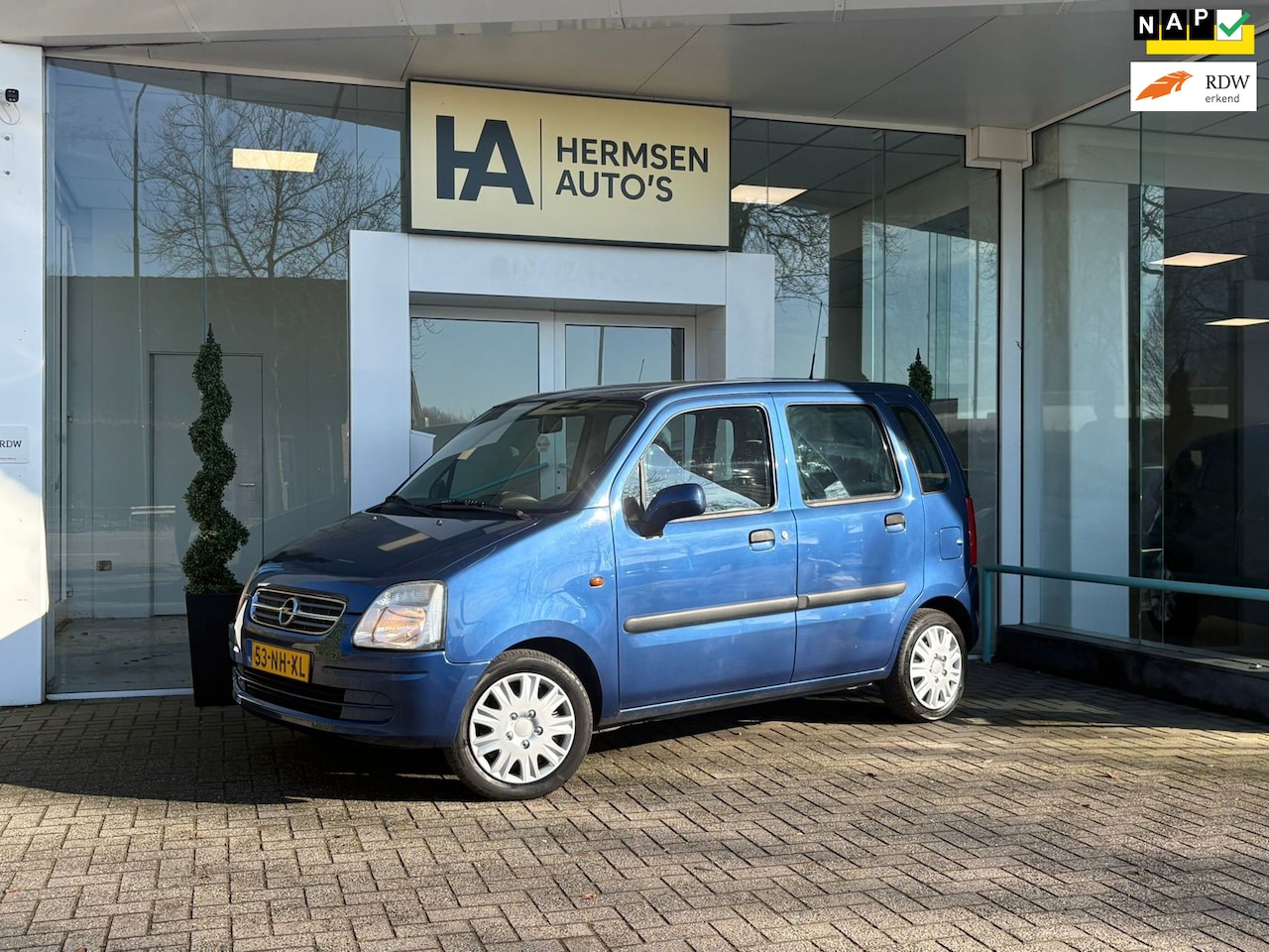 Opel Agila - 1.2-16V Comfort|Trekhaak |APK|NAP| - AutoWereld.nl