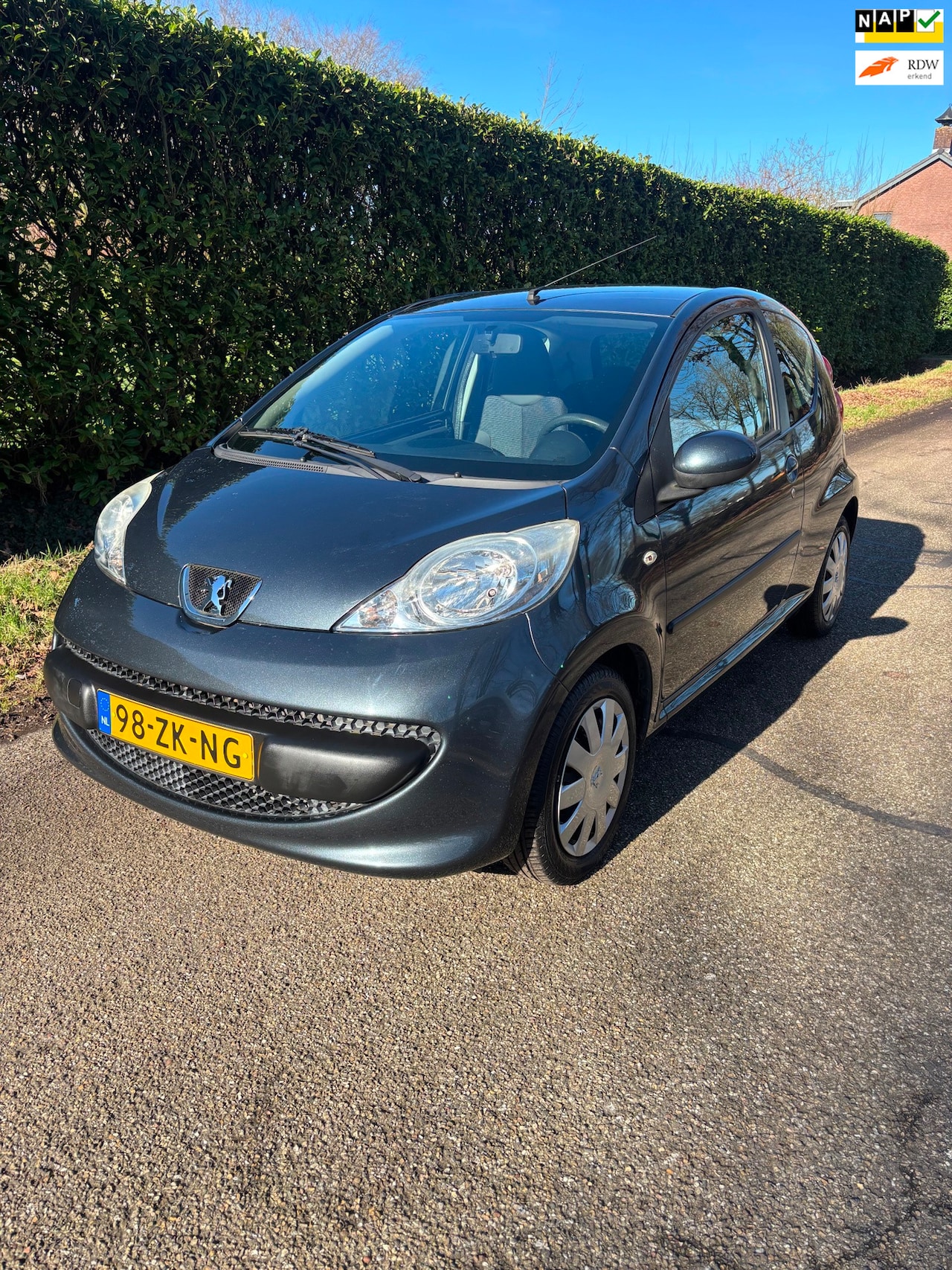 Peugeot 107 - 1.0-12V XS 46000 km NAP apk maart 2027 - AutoWereld.nl