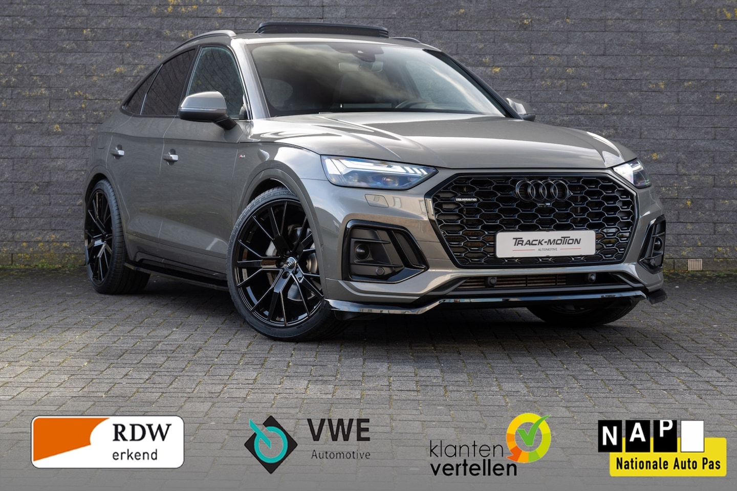 Audi Q5 Sportback - 50 TFSI e S edition Competition Pano - AutoWereld.nl