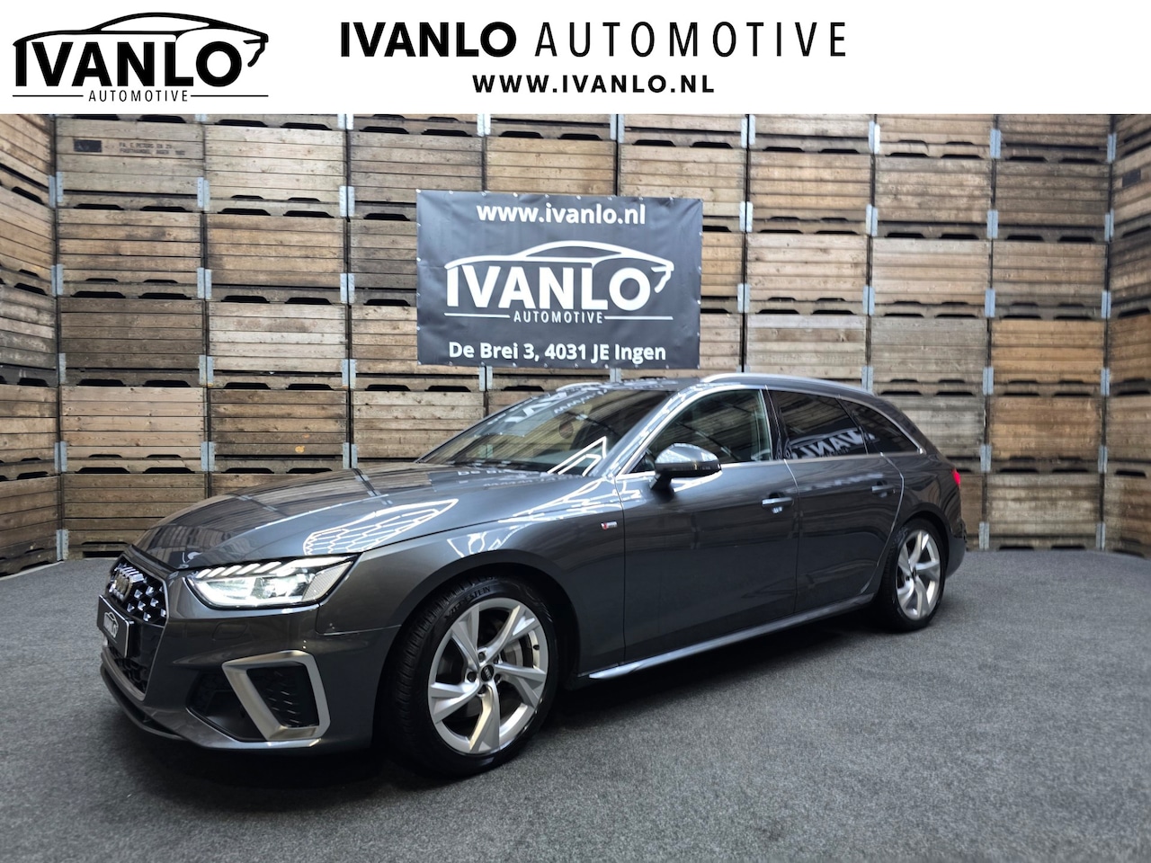 Audi A4 Avant - 40 TFSI S edition 3x Sline Navi Clima Led Matrix Trekhaak LM - AutoWereld.nl