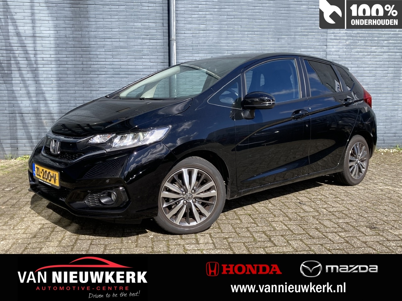 Honda Jazz - 1.3 i-VTEC 102pk Automaat Elegance | Navigatie | Cruisecontrol | LED | Parkeersensoren | L - AutoWereld.nl