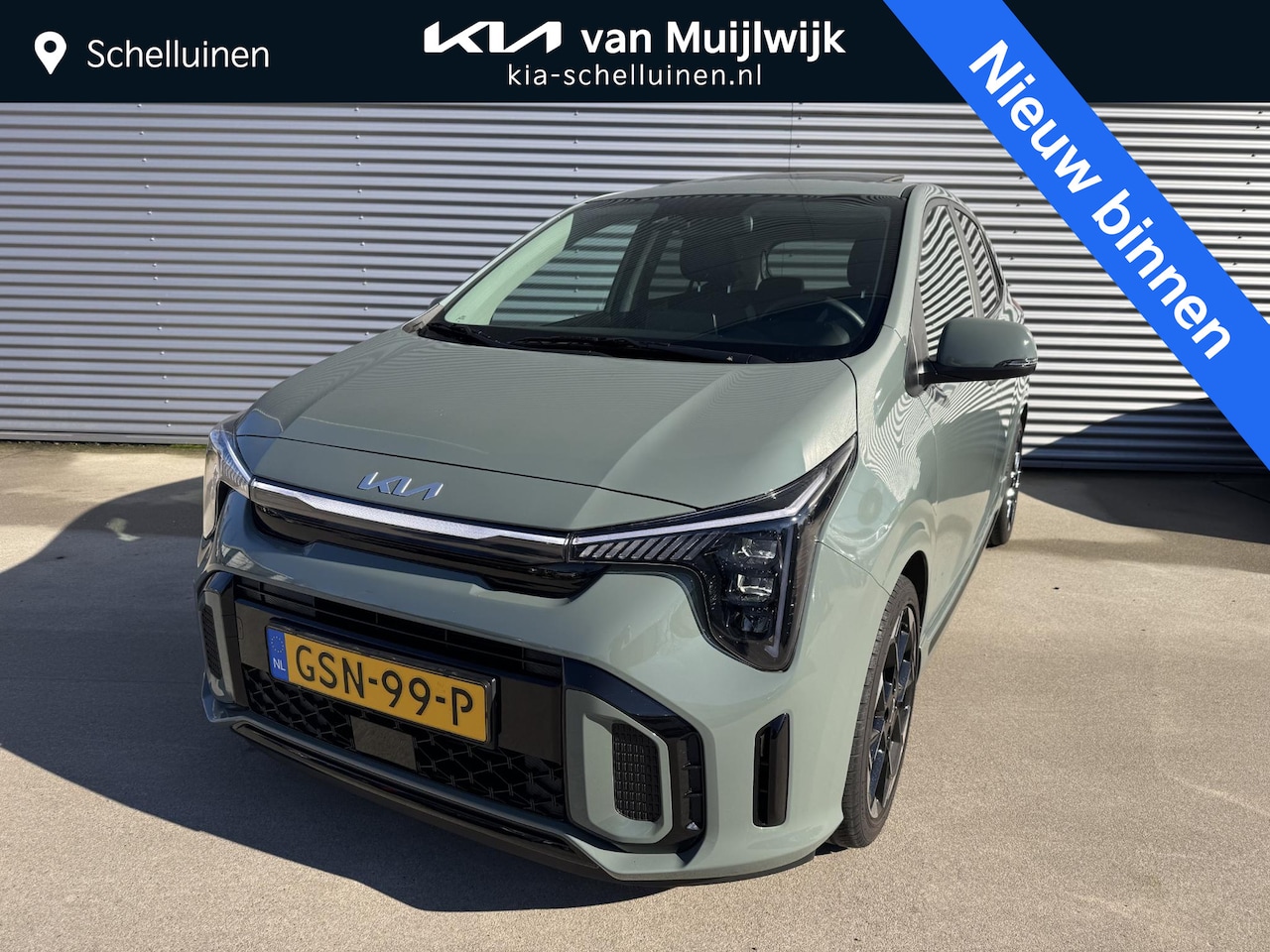 Kia Picanto - 1.0 DPI GT-Line NW geleverd & onderhouden | Full options ! - AutoWereld.nl