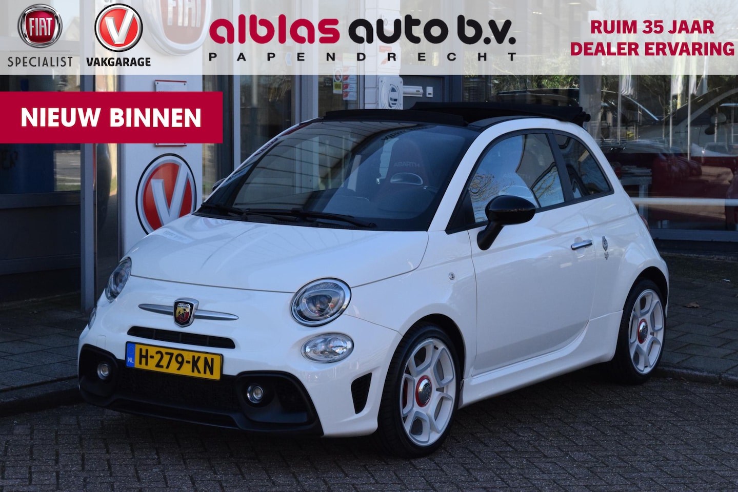 Abarth 500 - 500C 1.4 T-Jet 595 70th Anniversary - AutoWereld.nl