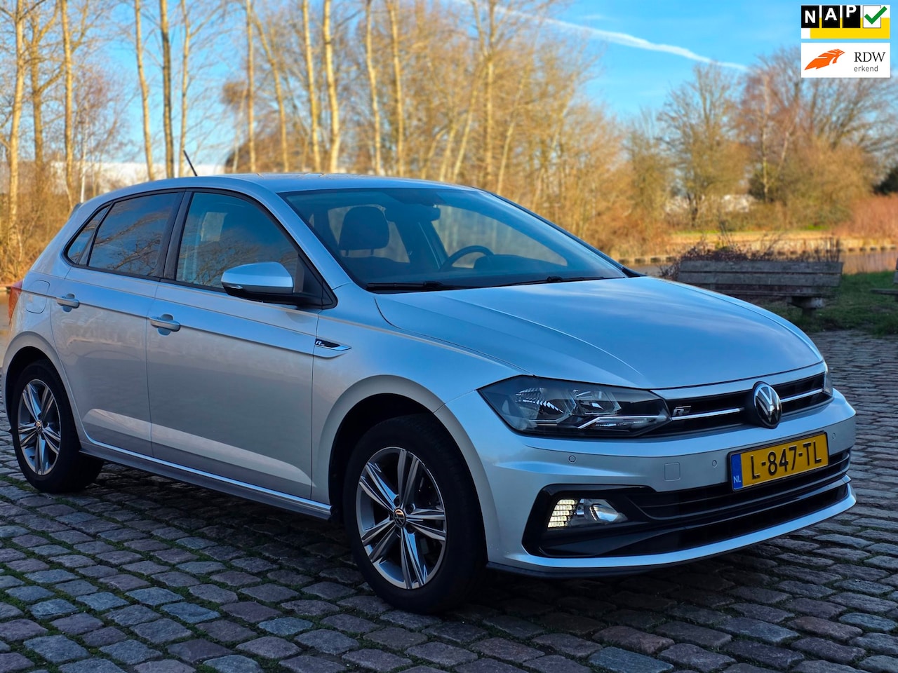 Volkswagen Polo - 1.0 TSI R-Line Edition Navigatie cruis control trekhaak parkeer sensor trekhaak - AutoWereld.nl