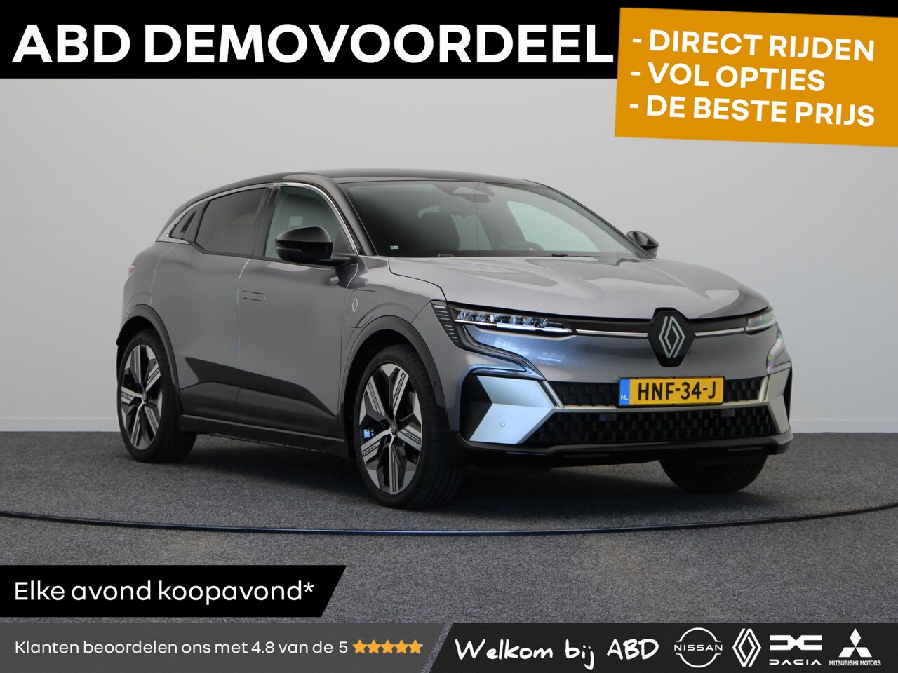 Renault Mégane E-Tech - comfort range iconic 60 kWh | 17% bijtelling | Active driver assist | Harman Kardon | Smar - AutoWereld.nl