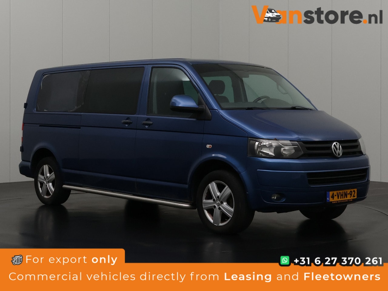 Volkswagen Transporter - 2.0TDI 140PK Lang Dubbele Cabine | Navigatie | Airco | Trekhaak - AutoWereld.nl