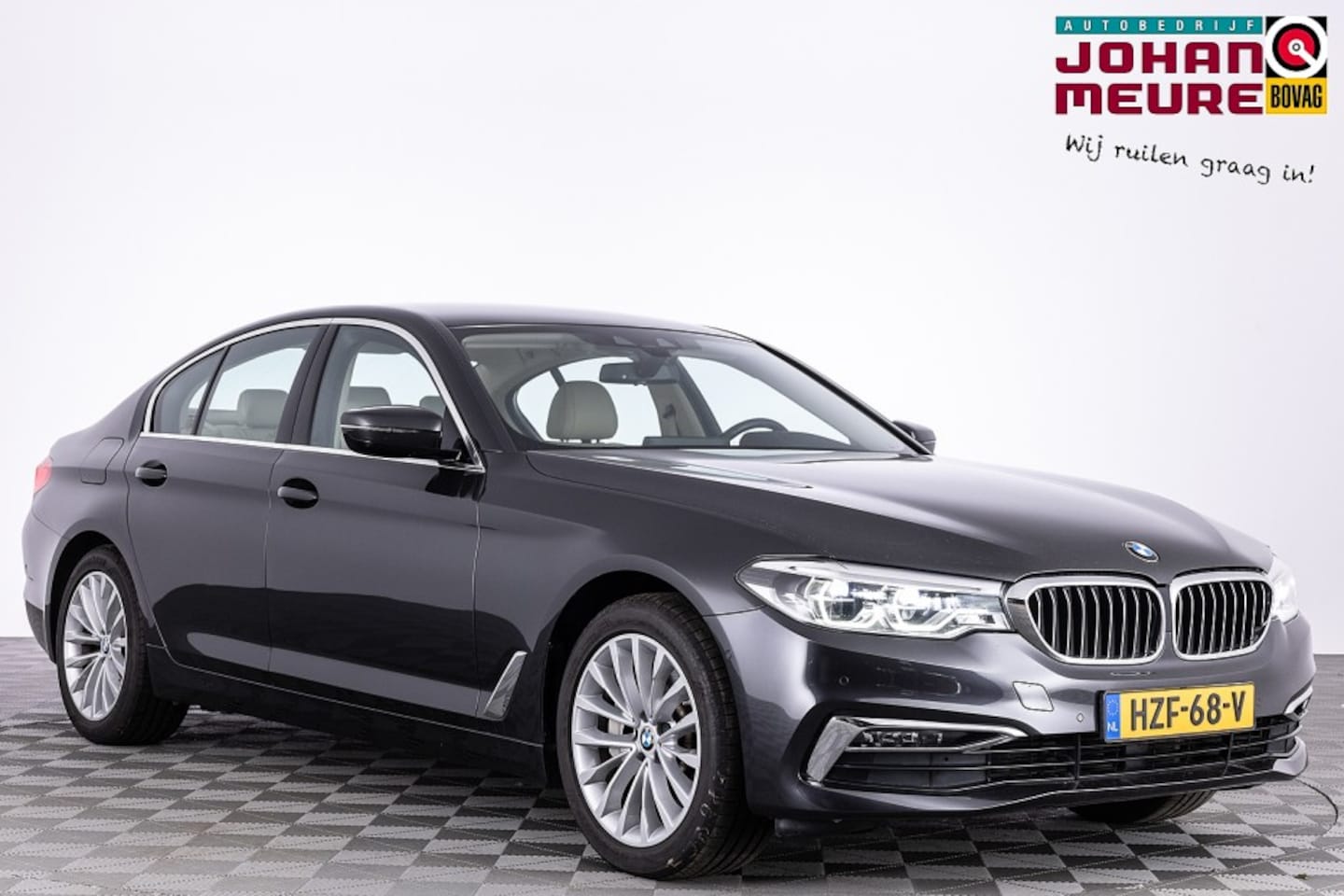 BMW 5-serie - 530 e Luxury Line iPerformance | LEDER | Full LED | NAVI | ECC | harman/kardon | PHEV - AutoWereld.nl