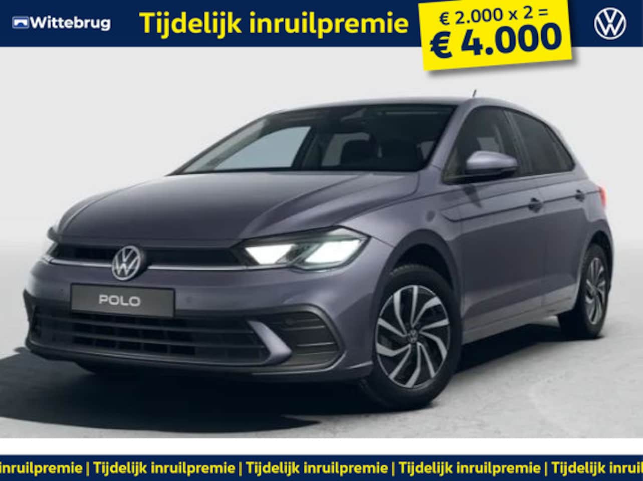 Volkswagen Polo - 1.0 TSI Life Edition !!!Profiteer ook van 2.000 EURO inruilpremie!!! - AutoWereld.nl