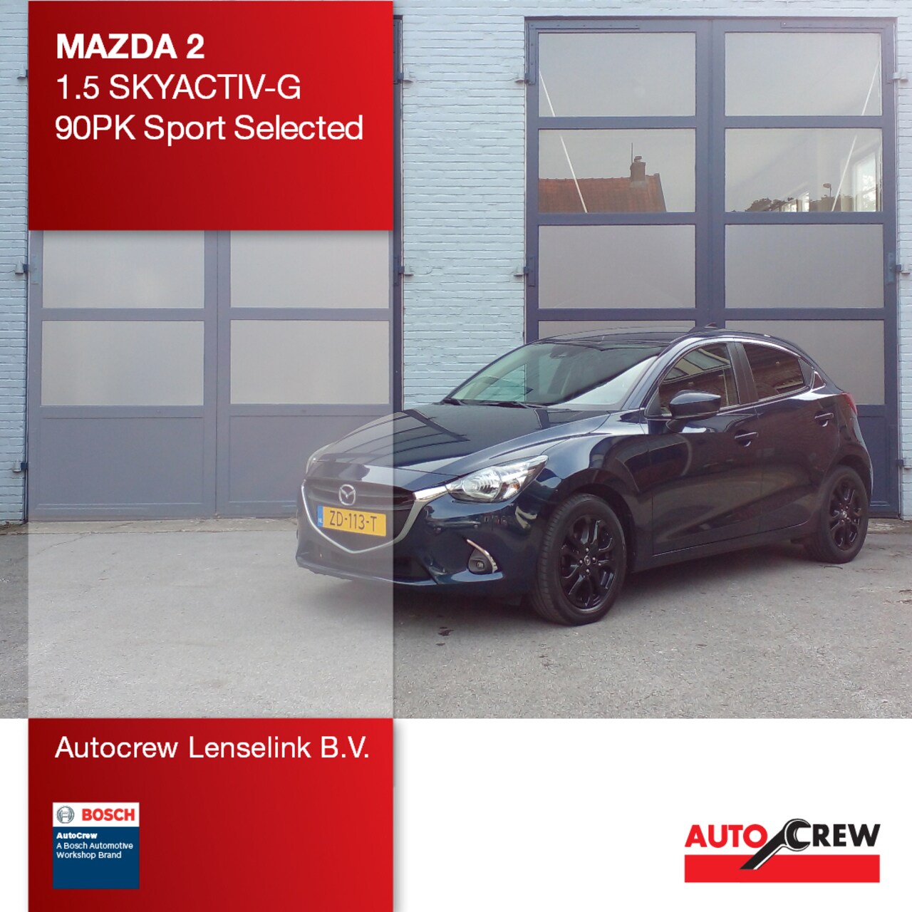 Mazda 2 - 1.5 SKYACTIV-G 90PK Sport Selected | Origineel NL | - AutoWereld.nl
