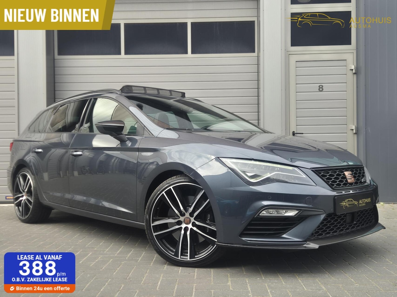 SEAT Leon ST - 2.0 TSI 4DRIVE CUPRA Pano/ACC/Beats/Virtual/Led - AutoWereld.nl