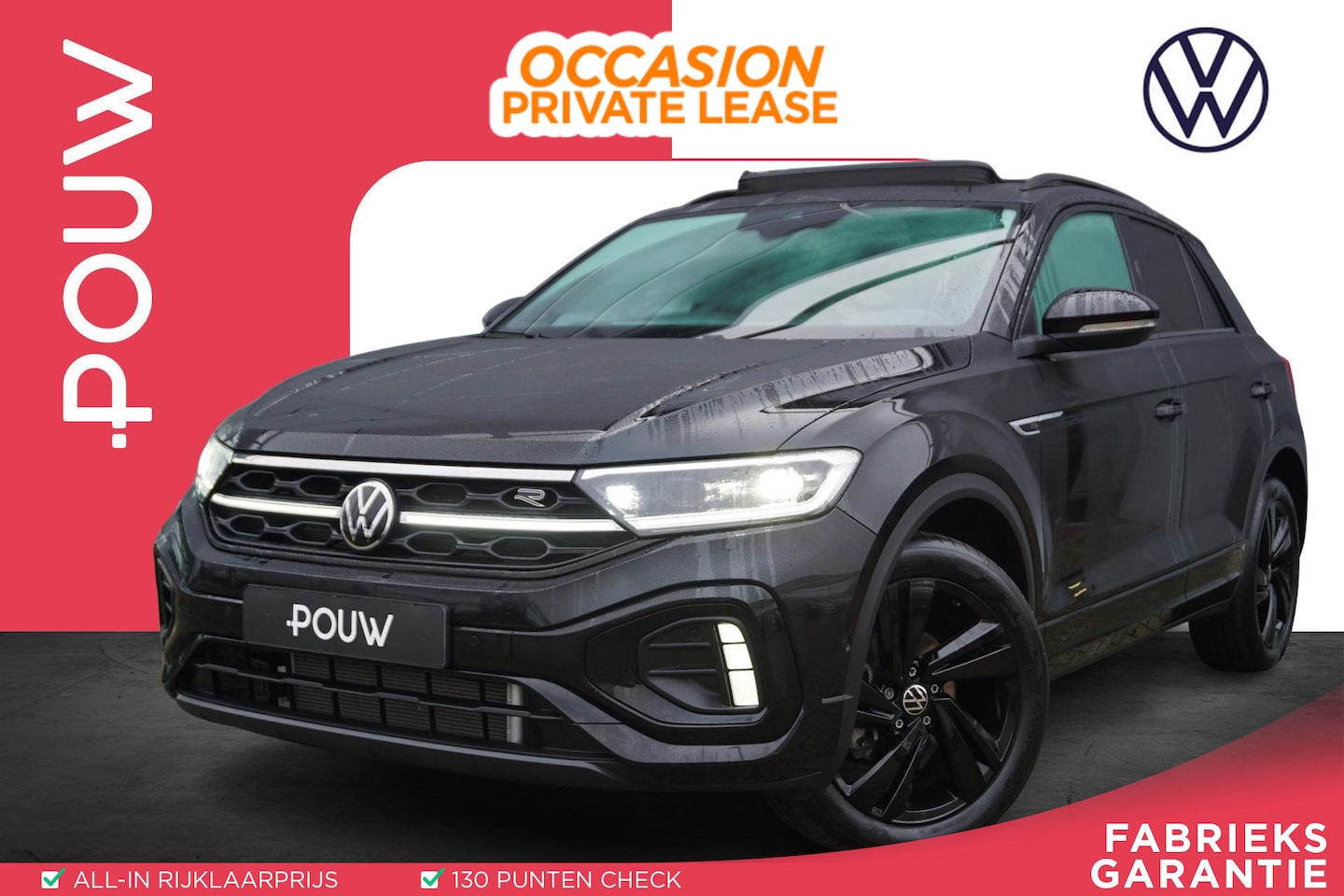 Volkswagen T-Roc - 1.5 TSI 150pk DSG R-Line | Panoramadak | Trekhaak | Keyless | Achteruitrijcamera - AutoWereld.nl