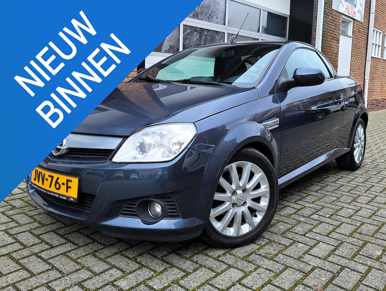 Opel Tigra TwinTop - 1.4-16V Rhythm 2009 Blauw LMV 16 Nw Apk - AutoWereld.nl