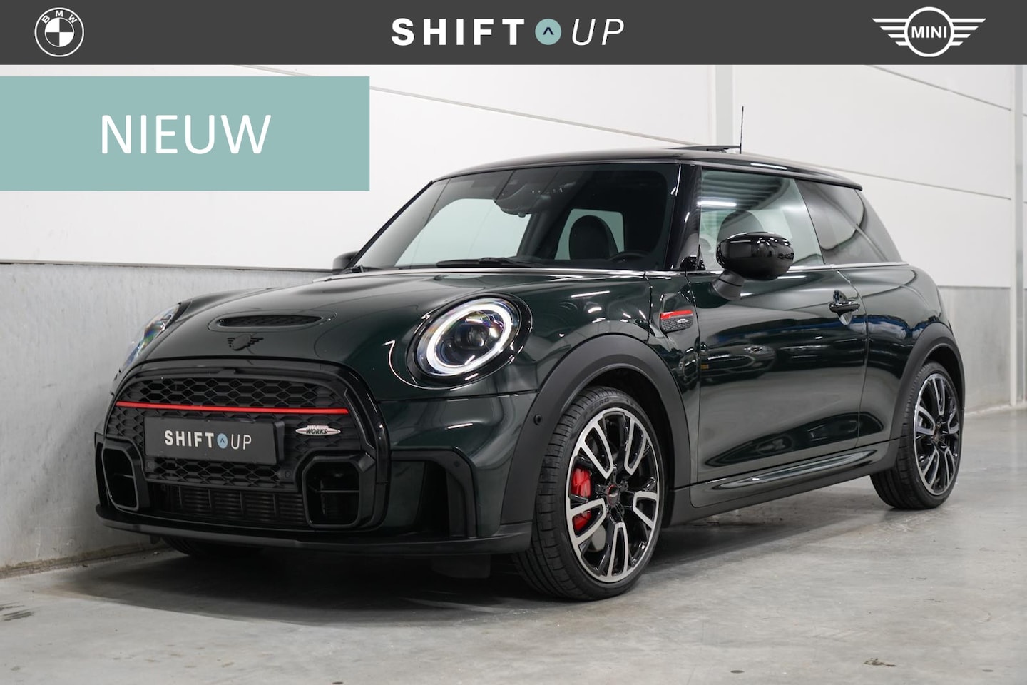 MINI John Cooper Works - Mini 2.0 Panoramadak | 18" | Adapt. Cruise Control | Head Up - AutoWereld.nl
