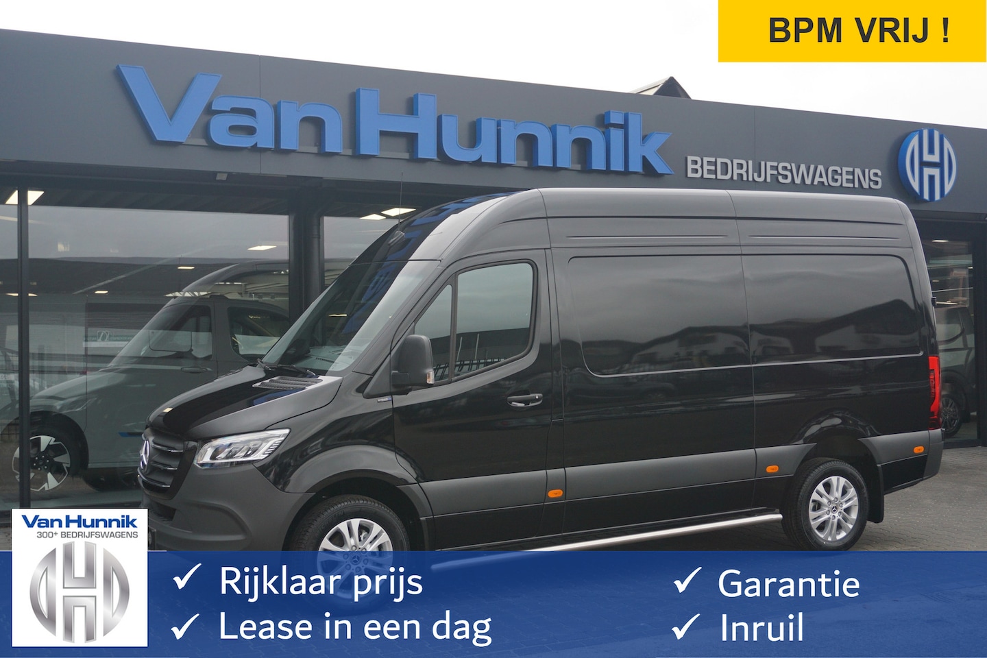 Mercedes-Benz Sprinter - 317CDI Pro L2H2 BPM VRIJ!! 10.25" Mbux Cam, Gev. Stoel, 3.5T Trekgewicht, LED!! NR. A574* - AutoWereld.nl
