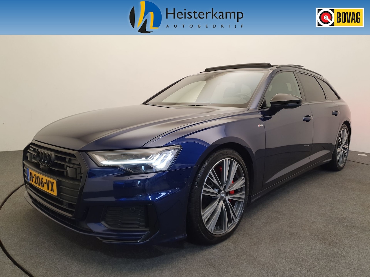 Audi A6 Avant - V6 55 TFSI quattro Sport S-line Luchtvering, Panoramadak, Trekhaak, Sportstoelen - AutoWereld.nl