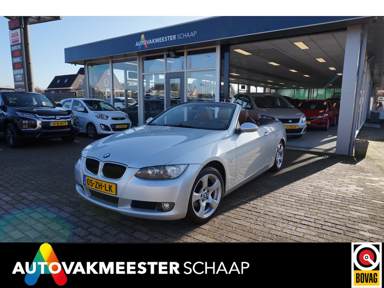 BMW 3-serie Cabrio - 320i Executive 320i Executive , Aut , 1eig , Incl nw apk/beurt & 6 mnd bovag garantie - AutoWereld.nl