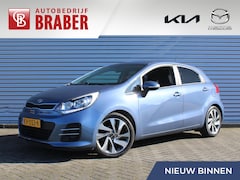 Kia Rio - 1.2 CVVT ExecutiveLine | Trekhaak | Stuur-/stoelverwarming | 17" LM | Clima | Navi | Camer