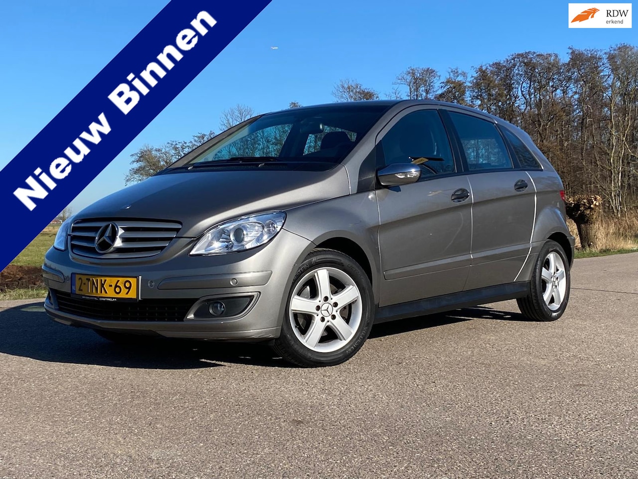 Mercedes-Benz B-klasse - 200 Automaat Clima Stoelverwarming Trekhaak 17" Velgen Bluetooth PDC Cruise Nieuwe APK - AutoWereld.nl