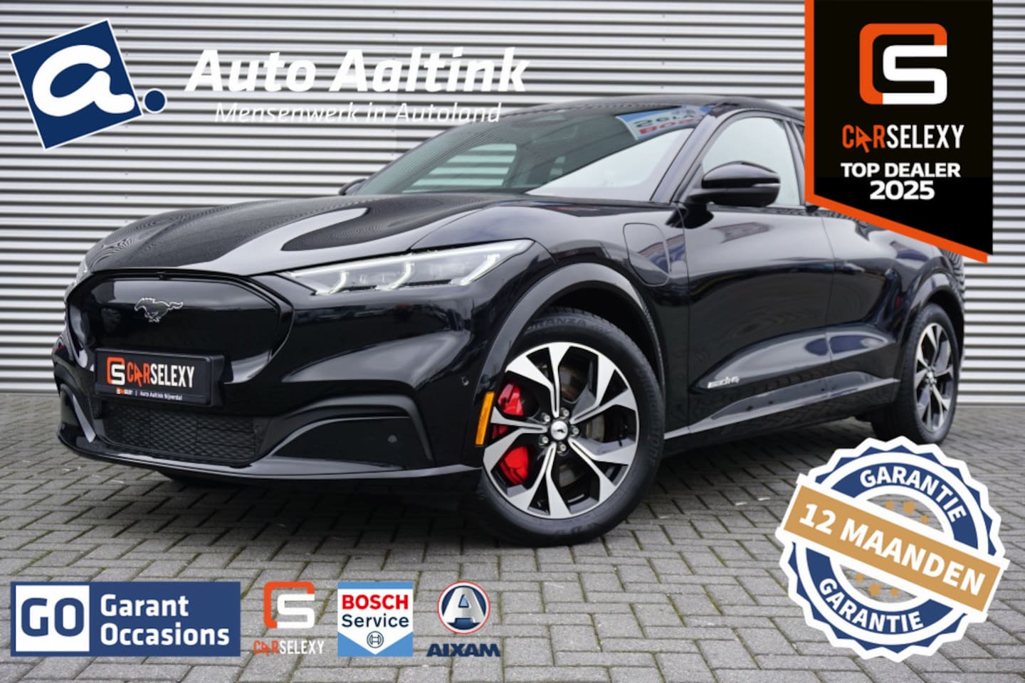 Ford Mustang Mach-E - AWD 75 kWh 100% ELECTRISCH | 360° CAMERA | PREMIUM AUDIO - AutoWereld.nl