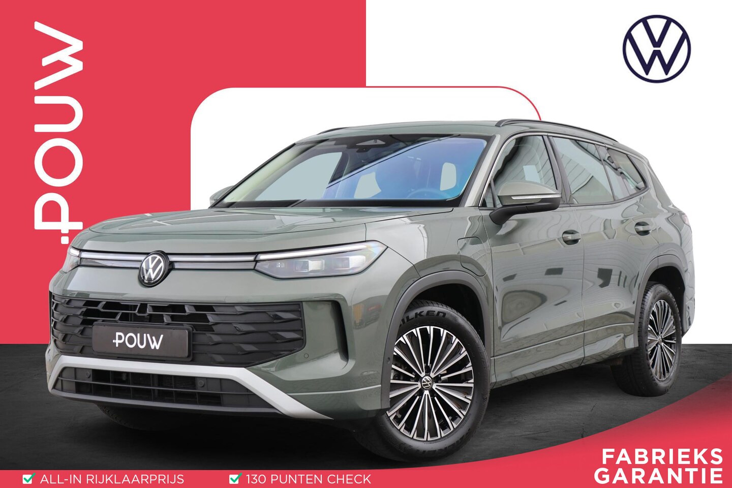 Volkswagen Tayron - 1.5 eHybrid 204pk Life Edition | Trekhaak | App Connect | Achteruitrijcamera | Stoelverwar - AutoWereld.nl