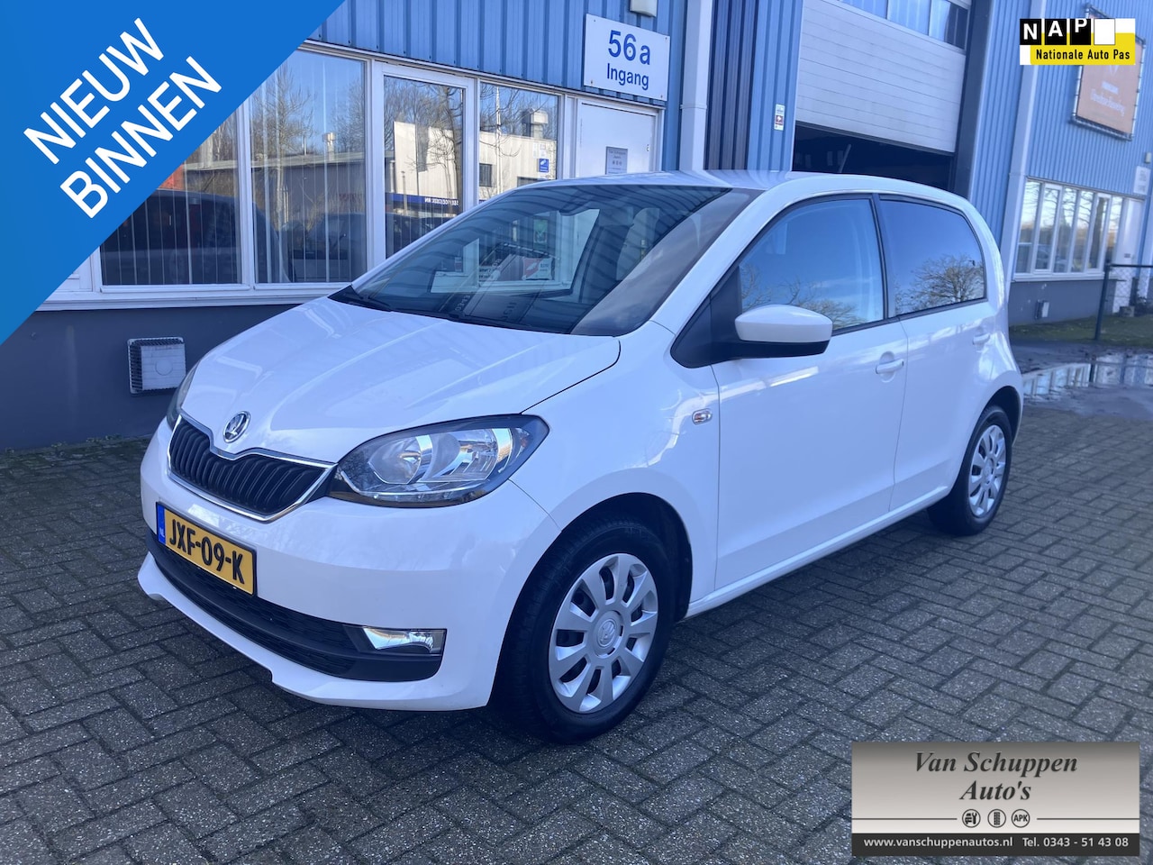 Skoda Citigo - 1.0 Greentech Airco Stoelverw. - AutoWereld.nl
