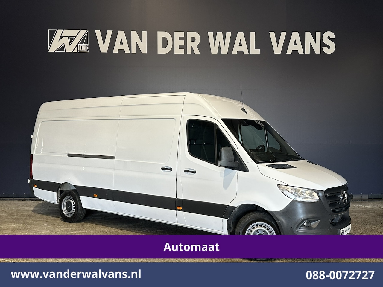 Mercedes-Benz Sprinter - 317 CDI 9G-Tronic Automaat 170pk L3H2 Euro6 Airco | 360 graden Camera | Navigatie | Apple - AutoWereld.nl