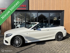 Mercedes-Benz C-klasse Cabrio - AMG 43 4MATIC 367Pk Aut-9 | Zwart-leder | Stoelverw./koeling | Sportuitlaat | parelmoer wi