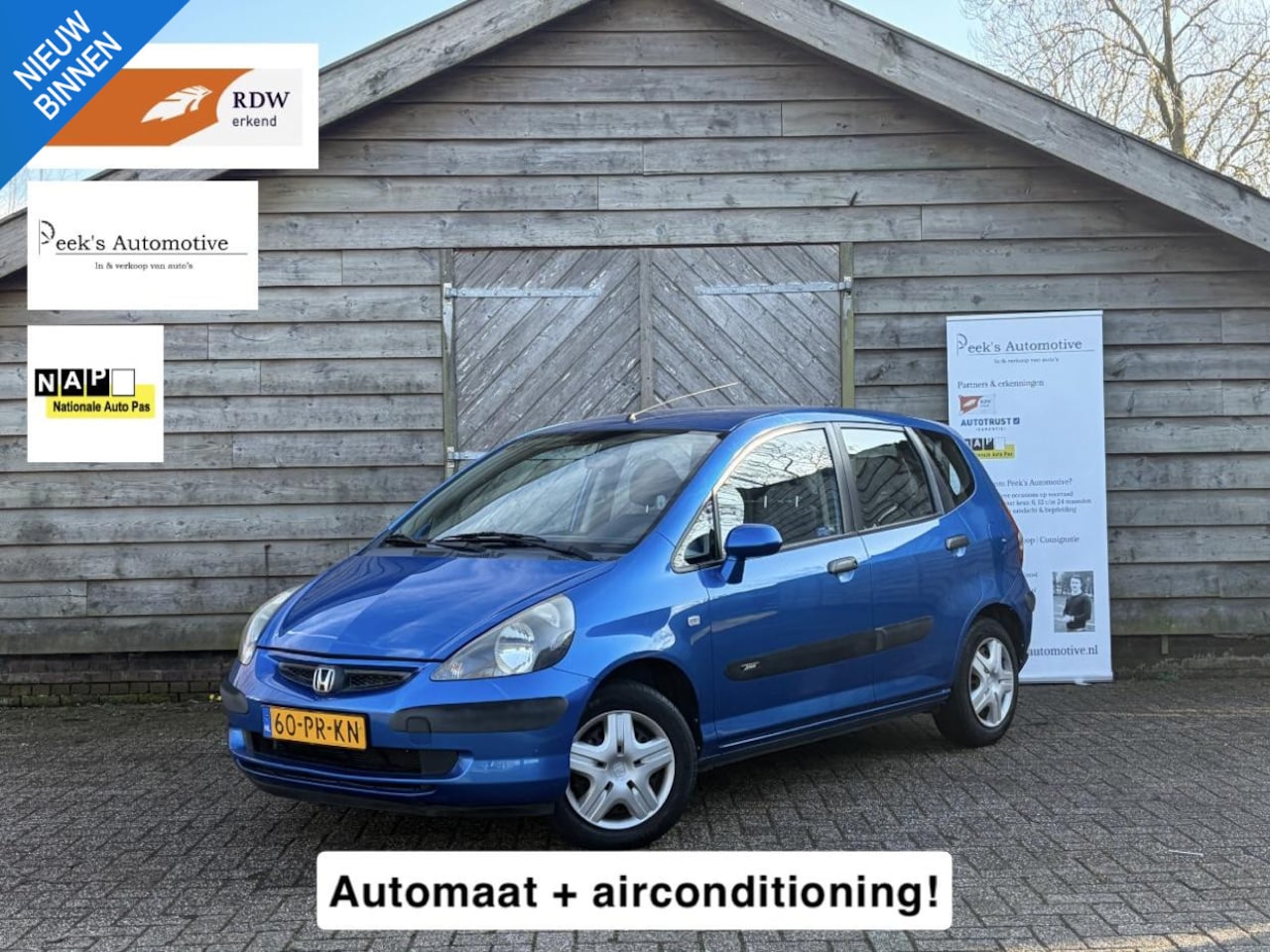 Honda Jazz - 1.4 LS | Automaat | Airco | Carplay | Elektrische ramen | PDC | NAP!! - AutoWereld.nl