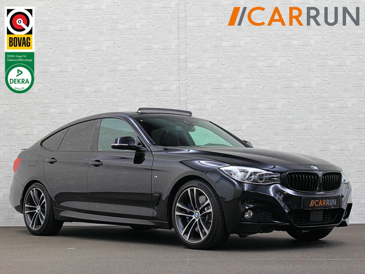 BMW 3-serie Gran Turismo - 335i X-Drive M Sport | ACC | Panodak | Vol Leder | Headup | Alarm | M-Sport Remmen | 19" B - AutoWereld.nl