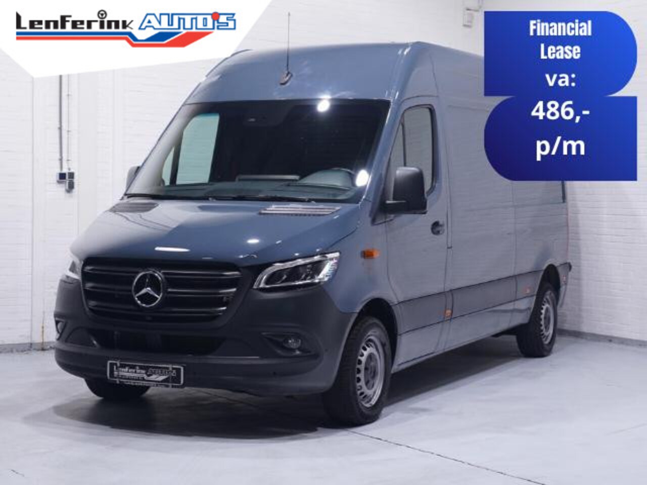Mercedes-Benz Sprinter - 315 CDI 150 pk L2H2 Aut. Navi, 360 Camera LED Koplampen, Laadruimte Pakket, PDC V+A, 2-Zit - AutoWereld.nl