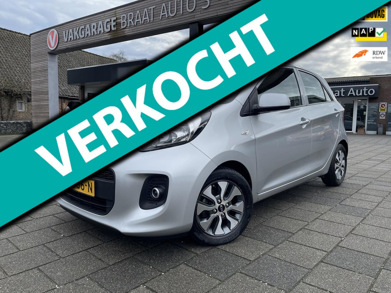 Kia Picanto - 1.0 l CAMERA l NAVI l BLUETOOH l RIJKLAAR! - AutoWereld.nl