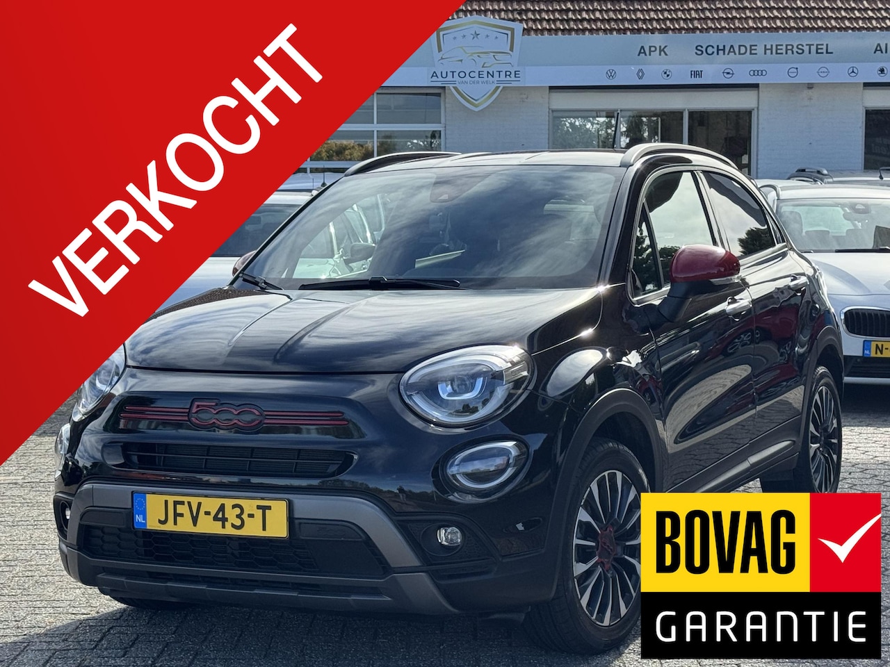 Fiat 500 X Cross - 1.0 FireFly Turbo 120 RED NAVI | KLIMA | CAMERA | BOVAG !! - AutoWereld.nl
