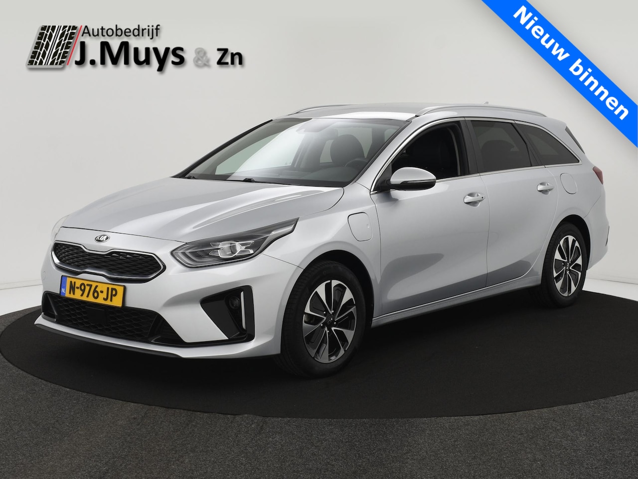 Kia Cee'd Sportswagon - Ceed 1.6 GDI 140PK PHEV DynamicPlusLine TREKH|LED|STOEL+STUUVERW|ACC|CAMERA|1/2LEER|NAVI - AutoWereld.nl