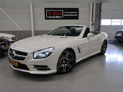 Mercedes-Benz SL-klasse Cabrio - 400 AMG Panoramadak Camera Harman Kardon AMG-Line Spoiler Stoelverkoeling Nekverwarming El