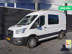 Ford Transit - 2.0 TDCI L2H2 Dubbel cabine EURO 6 - Airco - Cruise - PDC - €15.900, - Excl
