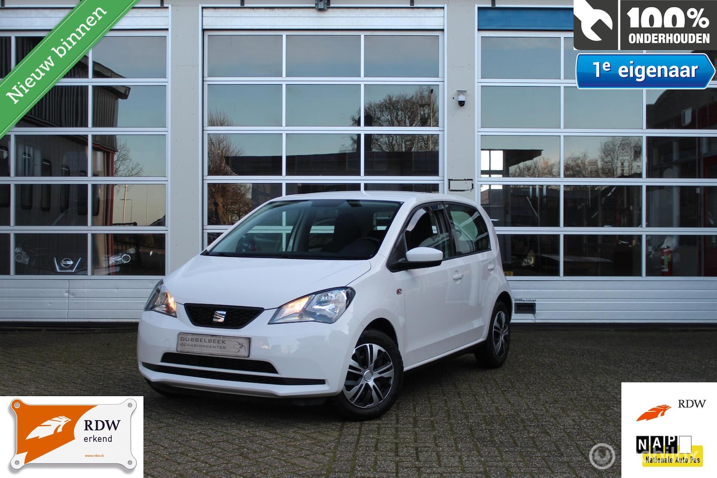SEAT Mii - 1.0-12V 5-DEURS Style Airconditioning Centrale Deurvergrendeling op Afstandsbed. Stuurbekr - AutoWereld.nl