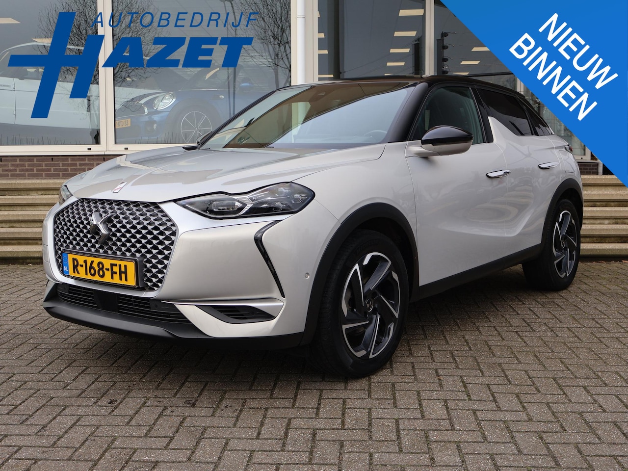 DS 3 Crossback - E-TENSE SO CHIC 50 KWH *97% SOH!* + CAMERA | ADAPTIVE CRUISE | HEAD-UP | CARPLAY - AutoWereld.nl