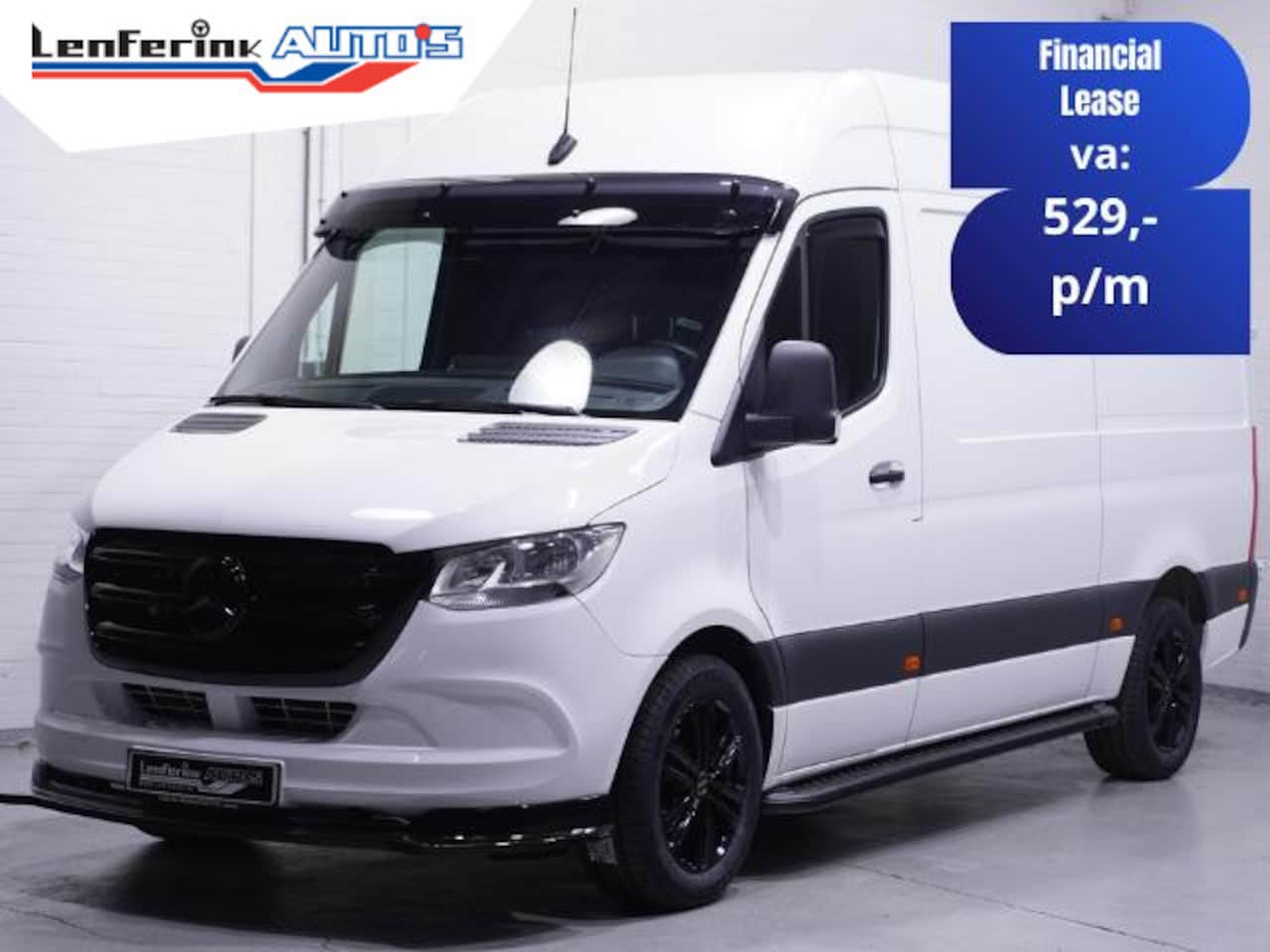 Mercedes-Benz Sprinter - 319 CDI V6 190 pk Black&White Edition Aut. L2H2 Camera, 18" LMV, Apple Carplay, Laadruimte - AutoWereld.nl