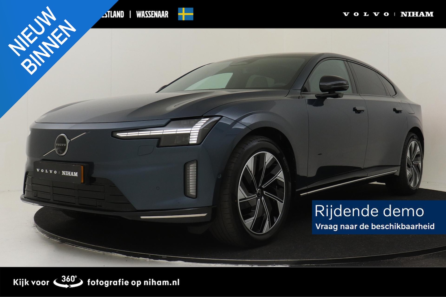 Volvo ES90 - SINGLE MOTOR EXTENDED RANGE CORE 92 kWh -PANO.DAK|360°CAM|PILOT.ASSIST|CLIMATE|CHROME|PRIV - AutoWereld.nl