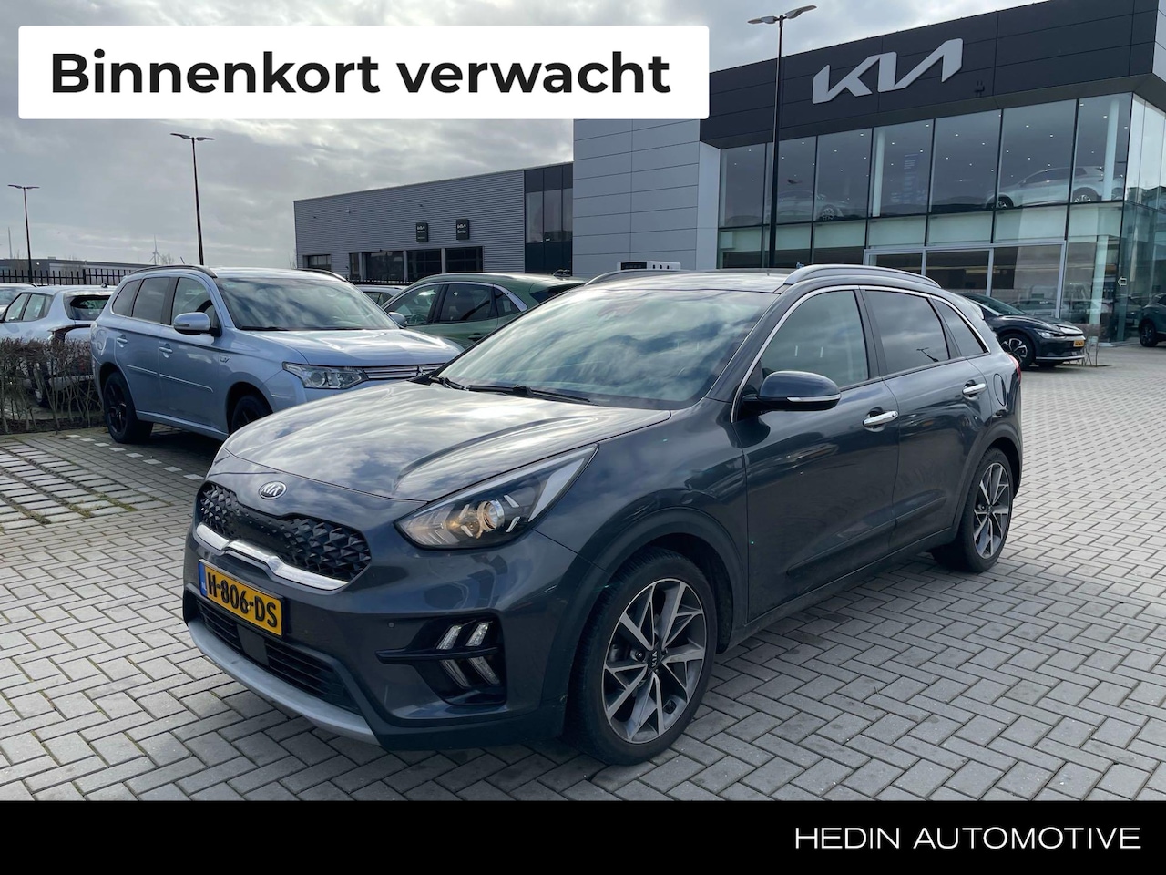 Kia Niro - 1.6 GDi Hybrid DynamicPlusLine | Trekhaak | Stoel- & stuurverw. | Keyless | 17" | Allseaso - AutoWereld.nl