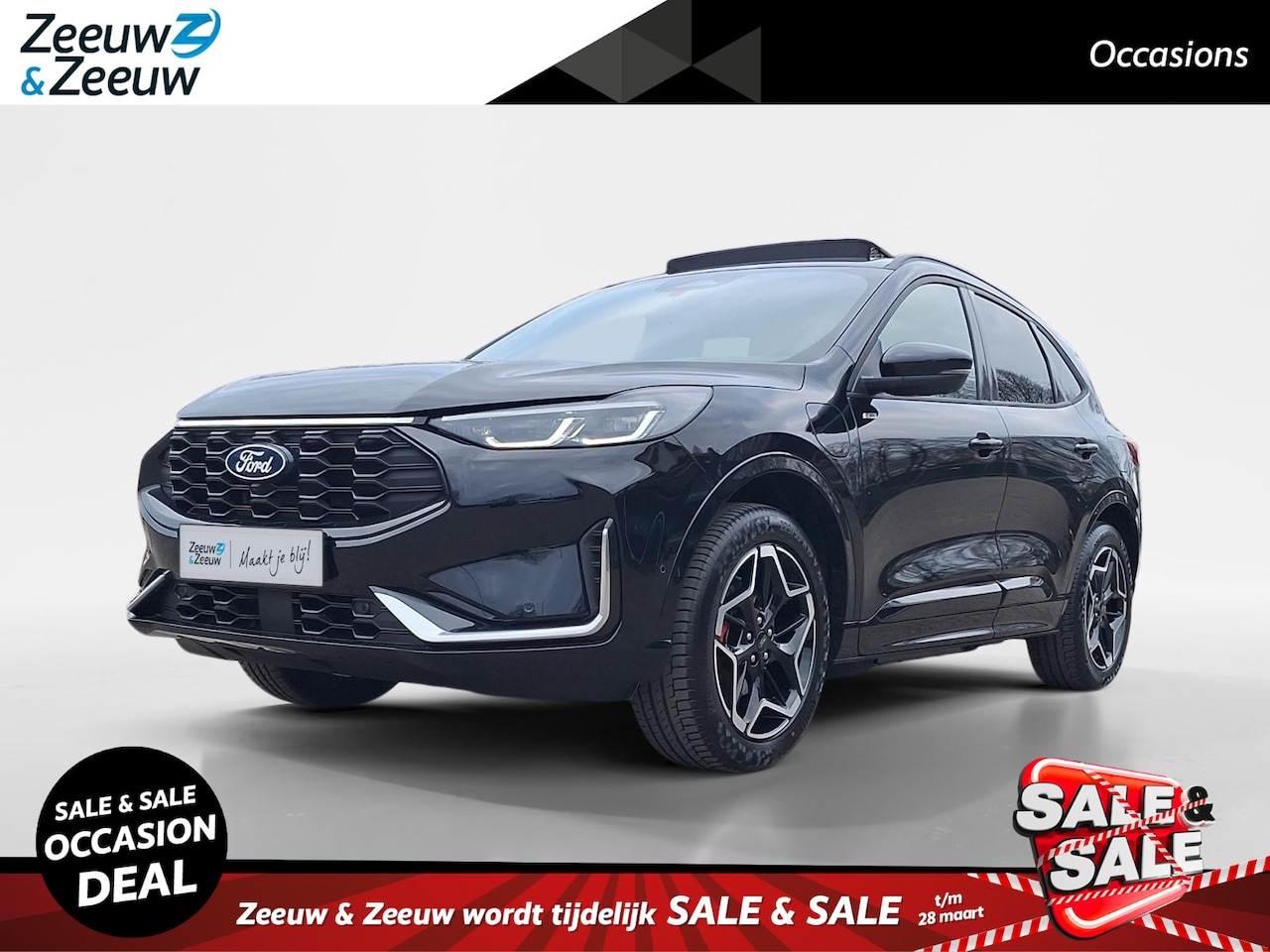 Ford Kuga - 2.5 PHEV ST-Line X | Winterpack | Driver assistancepack | El. Trekhaak | Panoramadak | 19" - AutoWereld.nl