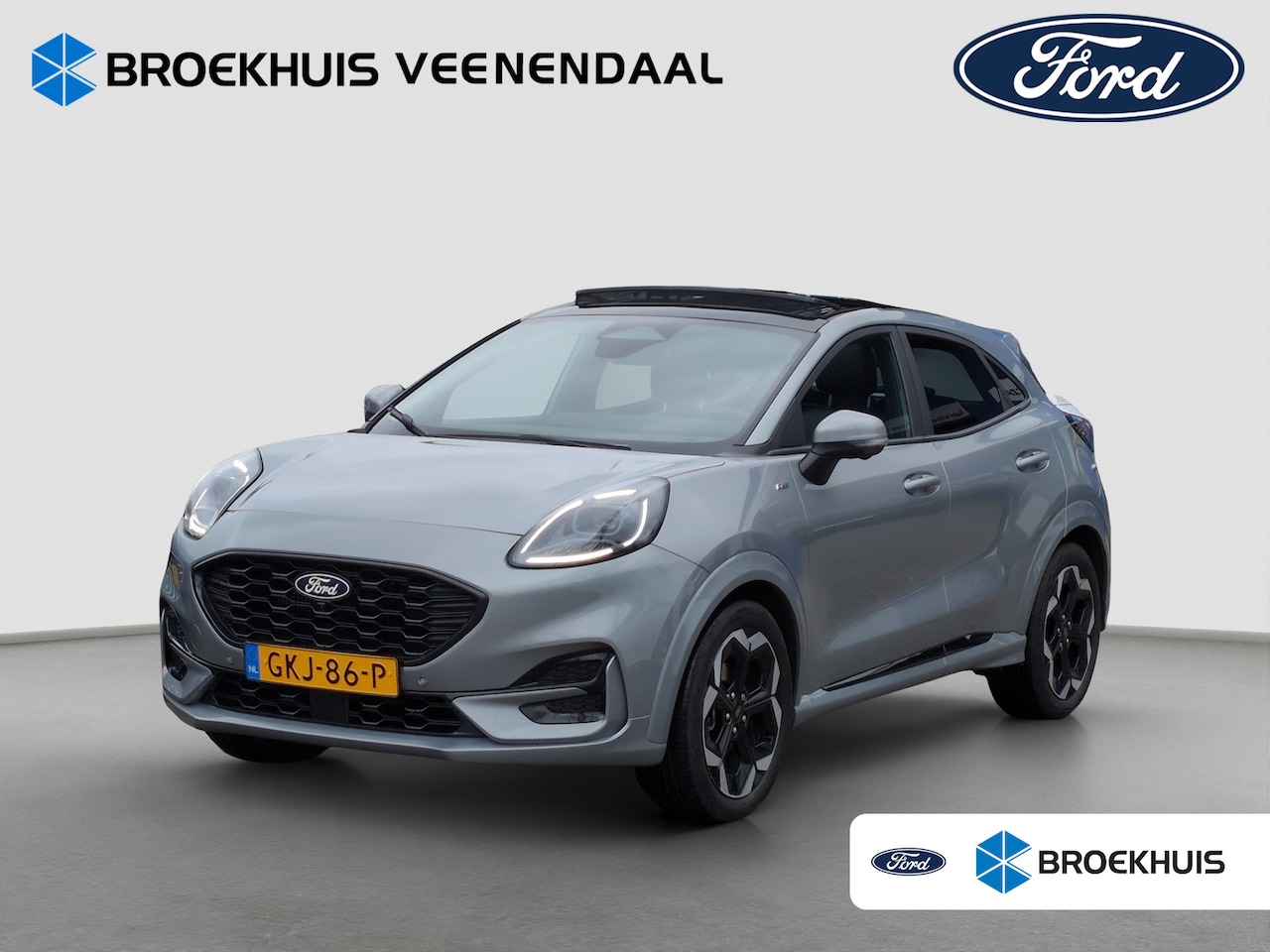 Ford Puma - 1.0 Hybrid ST-Line X | Pano | 360 camera | Adap. Cruise | Stoelverwarming | Navigatie | Ai - AutoWereld.nl