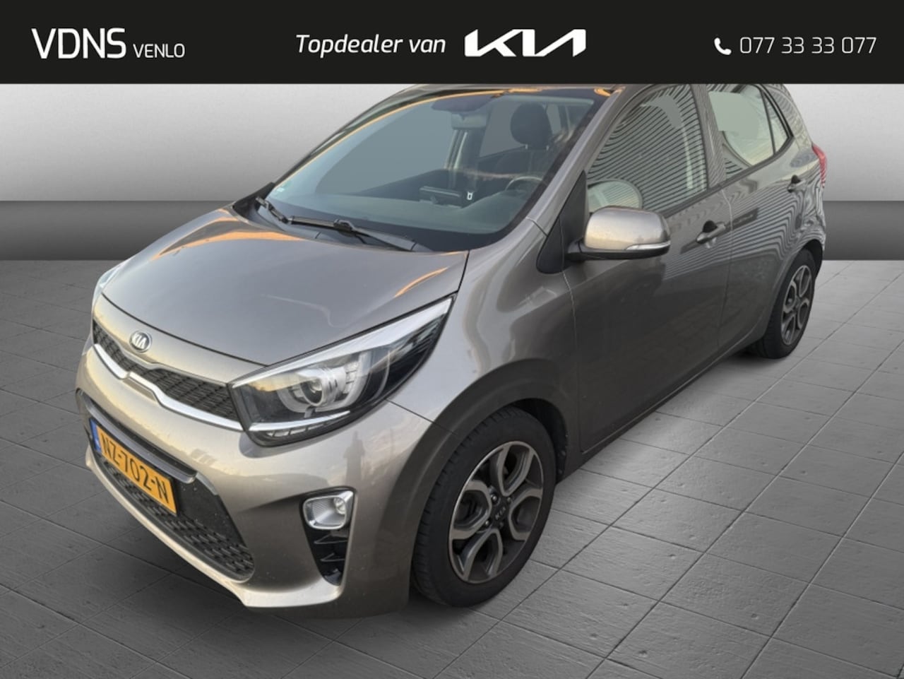 Kia Picanto - 1.0 CVVT First Edition 5 Zits - NAVI - CAMERA - AutoWereld.nl