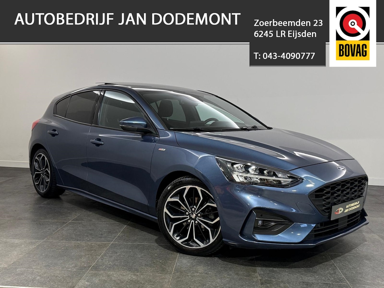 Ford Focus - 1.5 150pk ST-Line Business Automaat Navigatie panoramadak - AutoWereld.nl