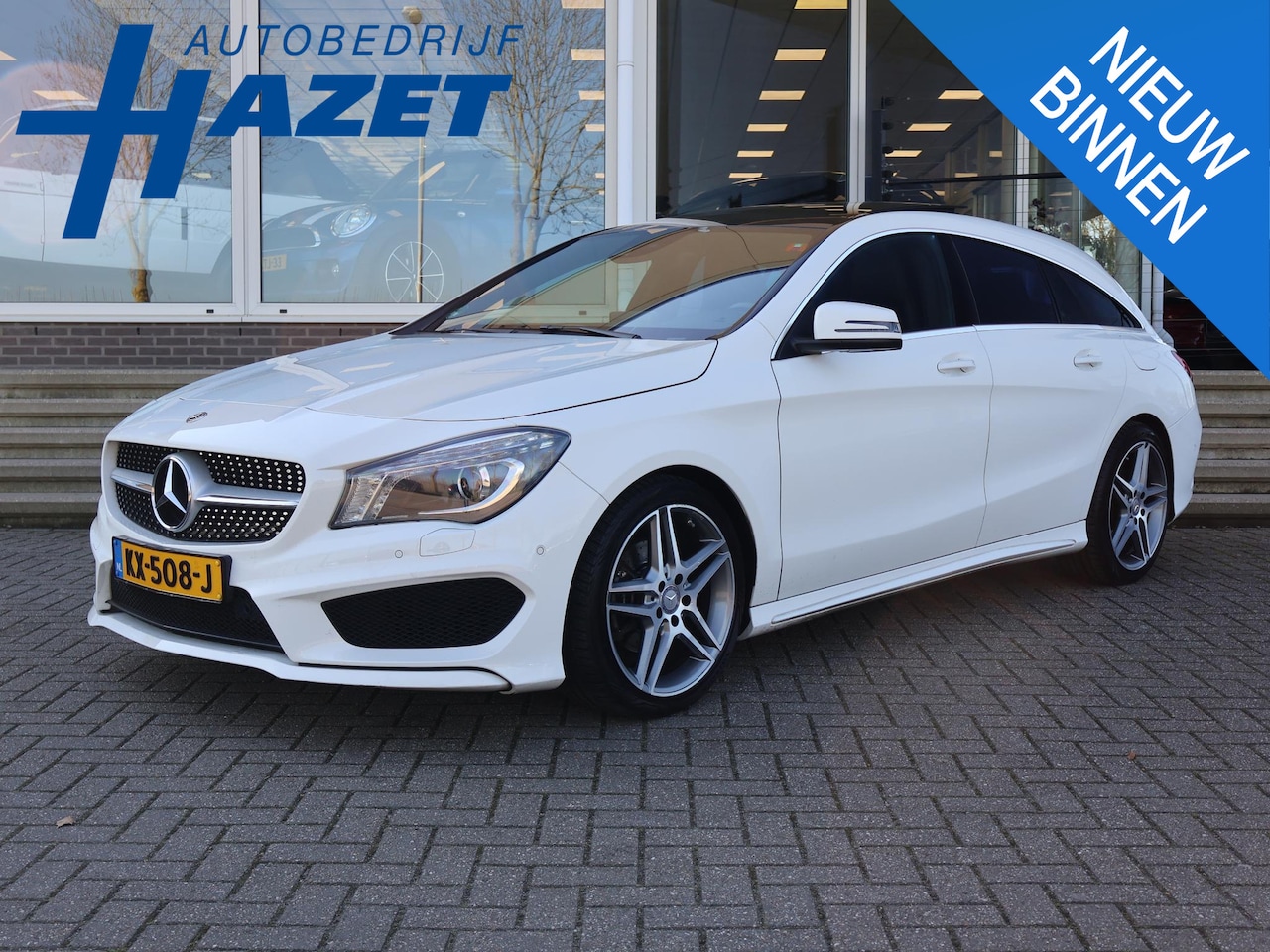 Mercedes-Benz CLA-klasse Shooting Brake - 180 AMG SPORT AUT. + PANORAMA | AFN. TREKHAAK | CARPLAY | SFEERVERLICHTING - AutoWereld.nl