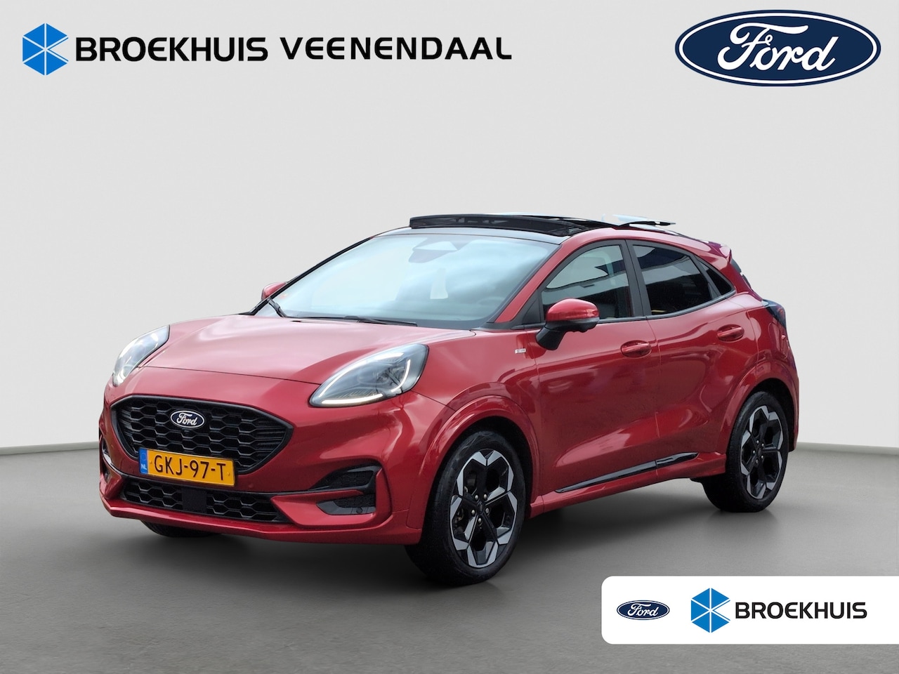 Ford Puma - 1.0 Hybrid ST-Line X | Pano | 18 inch | Apple Carplay | Adap. Cruise | Achteruitrijcamera - AutoWereld.nl