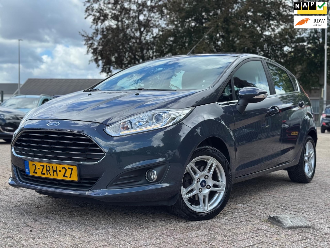 Ford Fiesta - 1.0 EcoBoost Titanium AIRCO CRUISE CTRL PDC 101PK DEALER ONDERHOUDEN - AutoWereld.nl